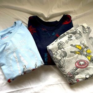 Boys Marvel Sweatshirt Bundle size 7